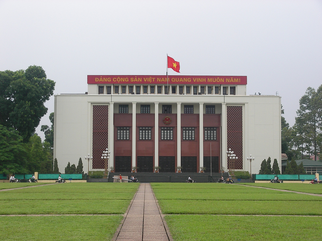 Hội trường Ba Đình tại Hà Nội, nơi gắn với hoạt động của Quốc hội Việt Nam